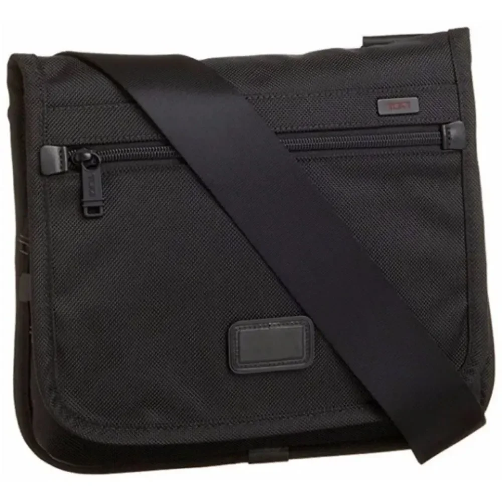 TUMI Black Messenger Bag